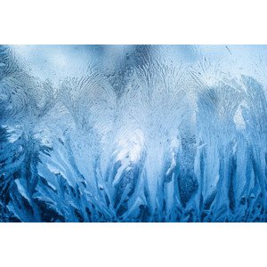 Ilustrace Icy glass natural pattern, GrishaL, 40 × 26.7 cm