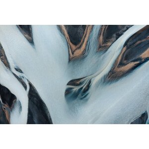 Ilustrace Glacial River, Iceland, borchee, 40 × 26.7 cm