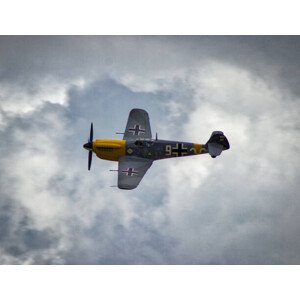 Fotografie hispano Buchan Messerschmitt bf109, Ian Williams, 40 × 30 cm