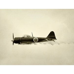 Fotografie Old Japanese fighter plane, MMADIA, 40 × 30 cm