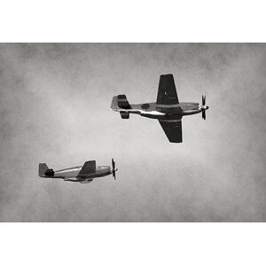 Fotografie Old fighter planes, icholakov, 40 × 26.7 cm