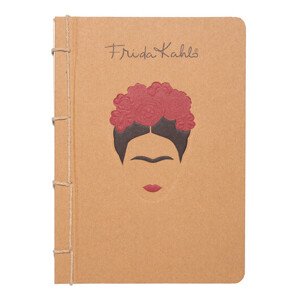 Zápisník Frida Kahlo - Ecofriendly, A5