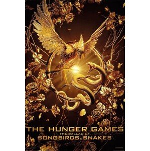 Plakát, Obraz - The Hunger Games: The Ballad Of Songbirds and Snakes - Songbird and Snake Crest, 61 × 91.5 cm