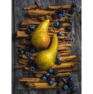 Fotografie Pears and cinammon, Alan Shapiro, 30 × 40 cm
