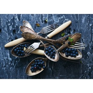 Fotografie SpoonsaBlueberries, Aleksandrova Karina, 40 × 26.7 cm
