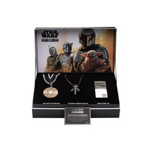 Replika Replika Star Wars: The Mandalorian - Mythosaur pendant, Glaactic Empires Medal and Beskar Pin