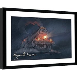 Obraz na zeď - Harry Potter - Hogwarts Express, 44.2 × 34 cm