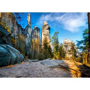 Fotografie National Park Adrspach-Teplice Rocktown, ewg3D, 40 × 30 cm
