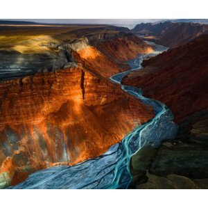 Fotografie Red Mountain Grand Canyon, Yuhan Liao, 40 × 30 cm