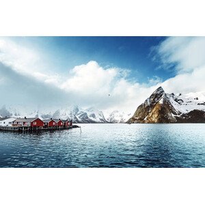 Fotografie spring sunset - Reine, Lofoten islands, Norway, IakovKalinin, 40 × 26.7 cm