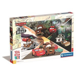 Puzzle Maxi - Disney - Cars on the Road, 104 ks