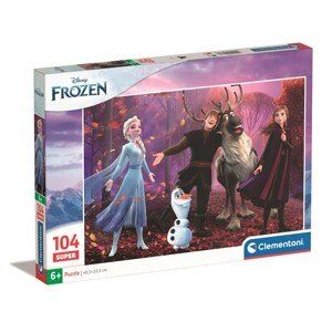 Puzzle Super - Frozen, 104 ks