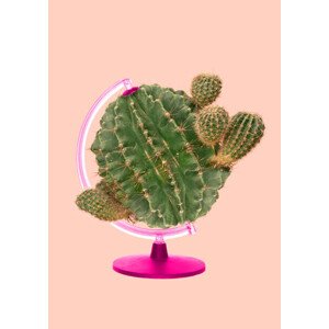 Ilustrace Green-friendly planet. Modern design. Contemporary art, master1305, 30 × 40 cm