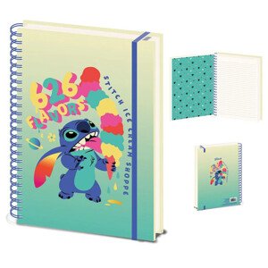 Zápisník Lilo & Stitch - 626 Flavours, A4