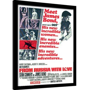 Obraz na zeď - James Bond - From Russia With Love, 34.3 × 44.5 cm