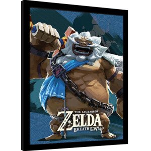 Obraz na zeď - The Legend of Zelda: Breath of the Wild - Daruk, 34.3 × 44.5 cm