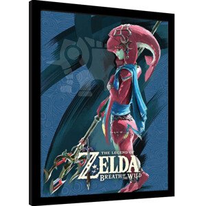 Obraz na zeď - The Legend of Zelda: Breath of the Wild - Mipha, 34.3 × 44.5 cm