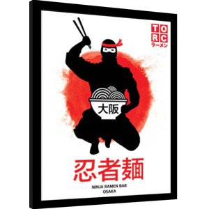 Obraz na zeď - The Original Ramen Company - Ninja Ramend Bar, 34.3 × 44.5 cm