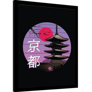 Obraz na zeď - Vincent Trinidad - Kyoto Wave, 34.3 × 44.5 cm