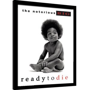 Obraz na zeď - The Notorious B.I.G - Ready To Die, 34.3 × 44.5 cm