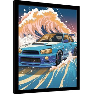 Obraz na zeď - Wave Collection - Wave Cars Scooby, 34.3 × 44.5 cm