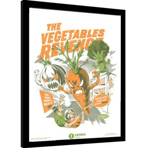 Obraz na zeď - Ilustrata - Eat Your Vegetables, 34.3 × 44.5 cm