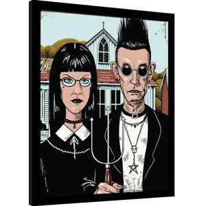 Obraz na zeď - Vincent Trinidad - American Goth, 34.3 × 44.5 cm