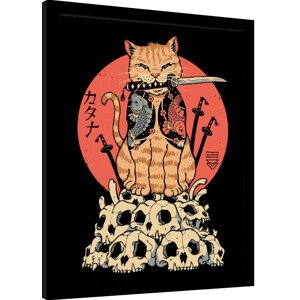 Obraz na zeď - Vincent Trinidad - Catana Skulls, 34.3 × 44.5 cm