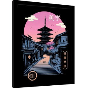 Obraz na zeď - Vincent Trinidad - Pagoda Wave Aesthetics, 34.3 × 44.5 cm