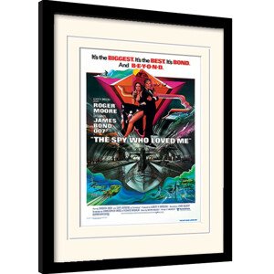 Obraz na zeď - James Bond - Spy Who Loved Me, 34.3 × 44.5 cm