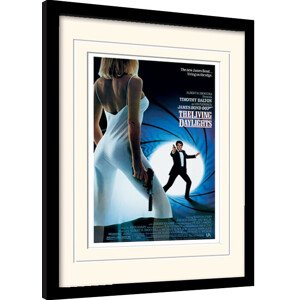 Obraz na zeď - James Bond - The Living Daylights, 34.3 × 44.5 cm