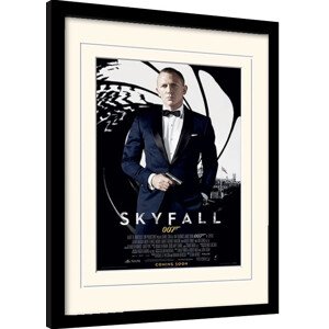Obraz na zeď - James Bond - Skyfall, 34.3 × 44.5 cm
