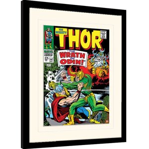Obraz na zeď - Thor - Wrath of Odin, 34.3 × 44.5 cm