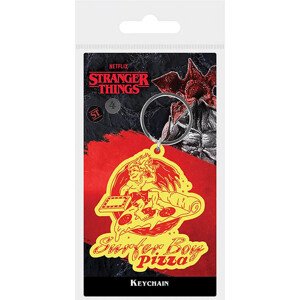 Klíčenka Stranger Things 4 - Surfer Boy Pizza