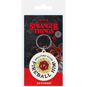 Klíčenka Stranger Things 4 - Fireball Him!