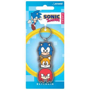 Klíčenka Sonic the Hedgegog - Trio Stack