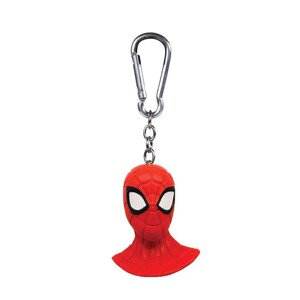 Klíčenka Marvel Comics - Spider-Man Head 3D