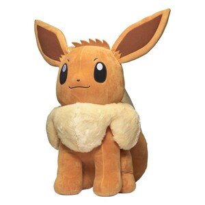 Plyšák Jumbo Squishmallows - Pokemon - Eevee, 60 cm