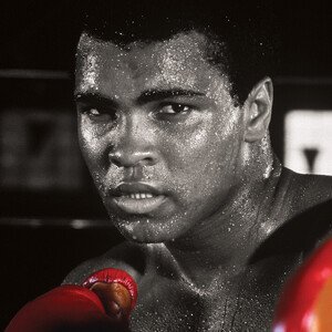 Obraz na plátně Muhammad Ali - Boxing Gloves, 2 - 60×60 cm