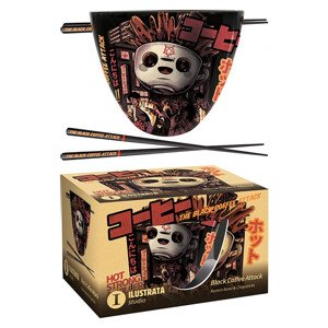 Ramen set Ramen set Ilustrata - Black Coffee Attack, 0,5 l