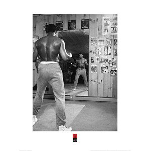Umělecký tisk Muhammad Ali - Mirror, 60 × 80 cm