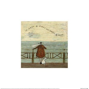Umělecký tisk Sam Toft - It Ebbs & Flows And Comes & Goes..., 30 × 30 cm