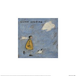Umělecký tisk Sam Toft - Cloud Chasing, 30 × 30 cm