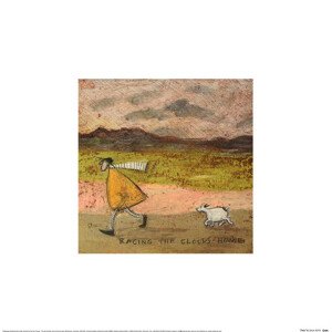 Umělecký tisk Sam Toft - Racing The Clouds Home, 30 × 30 cm