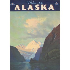 Ilustrace Alaska, Andreas Magnusson, 30 × 40 cm