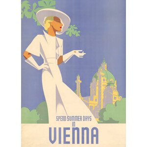 Ilustrace Vienna, Andreas Magnusson, 30 × 40 cm