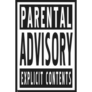 Plakát, Obraz - Parental Advisory - Vertical, 61 × 91.5 cm