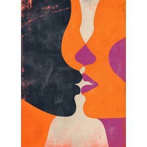 Ilustrace The Kiss, Andreas Magnusson, 30 × 40 cm
