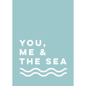 Ilustrace You Me and The Sea, Frankie Kerr-Dineen, 30 × 40 cm