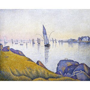 Ilustrace Evening Calm 1891, Paul Signac, 40 × 30 cm